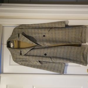 Melloday Jacket houndstooth with gold accent
